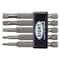 Eight Tool EX-IMPACT HIGH IMPACT HEX BIT 6.35MM SHANK 9MM GROOVE SET, 5PC 2.5-6MM X 65MM OAL EA-610-5S65 - alternate 1
